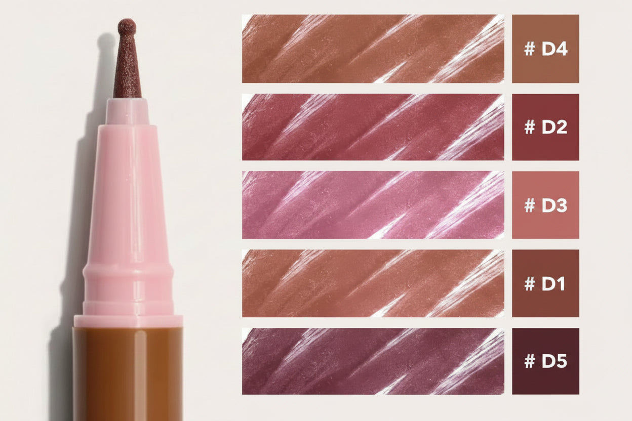 Crayon à lèvres waterproof – Précision & longue tenue