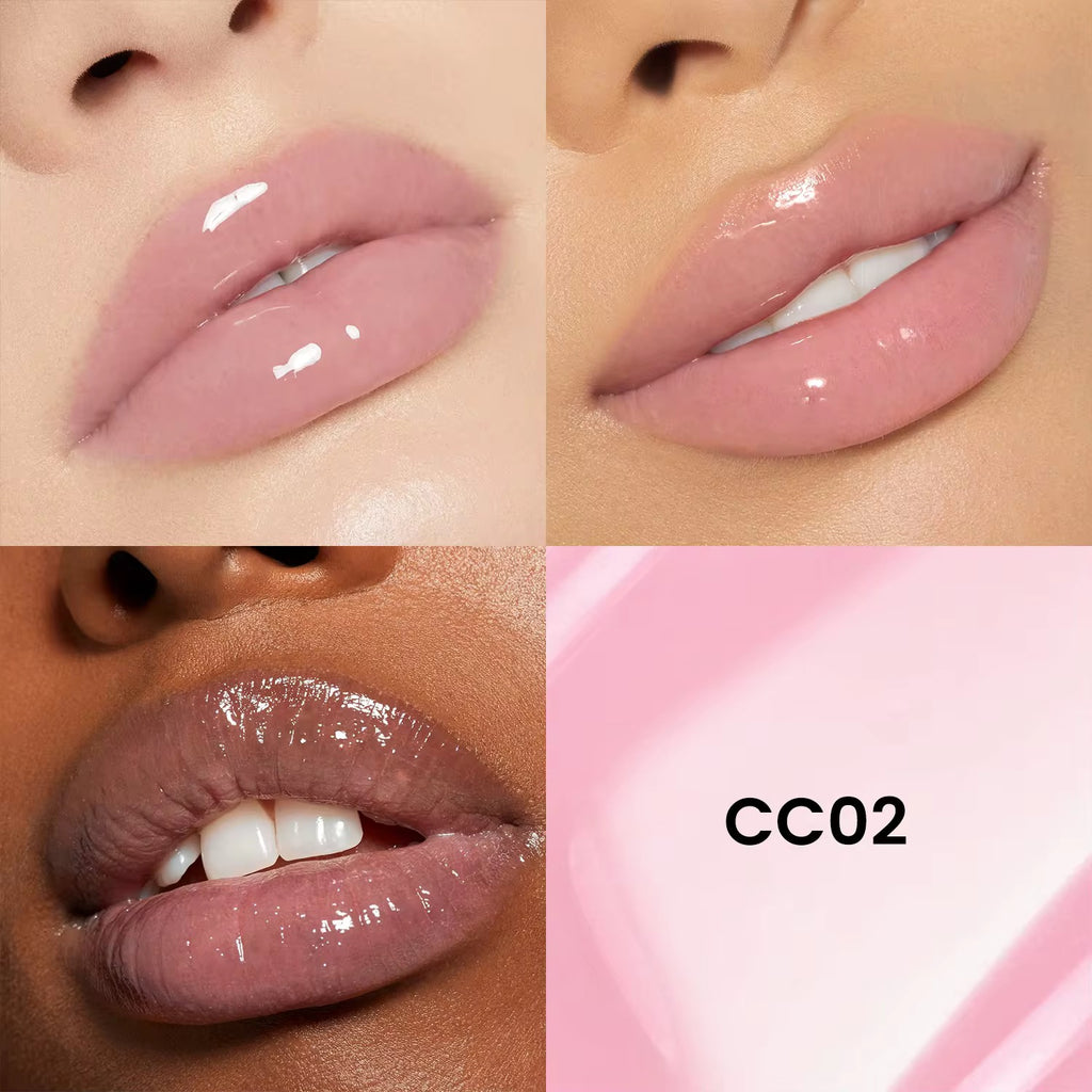 Gloss à lèvres Crystal Rose – Rose clair nacré