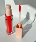 Gloss à lèvres pailleté Fiery Red – Rouge éclatant et lumineux