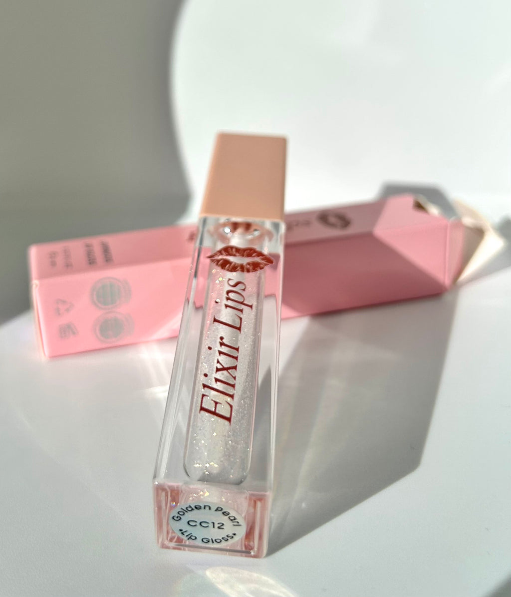 Golden Pearl – Gloss transparent aux reflets dorés